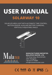 Malatech Solarway 10 User Manual