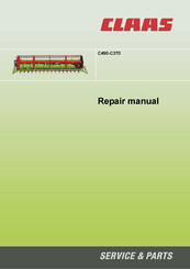 Claas C490-C370 Repair Manual