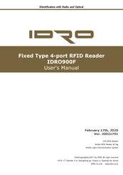 IDRO IDRO900F User Manual