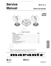 Marantz ED-5.1F PW Service Manual