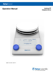 Fisher Scientific Fisherbrand Isotemp RT 11676260 Operation Manual