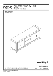 Next CHILTERN 907026 Assembly Instructions Manual