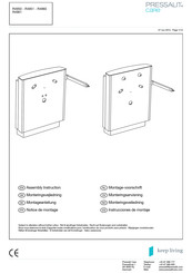 Pressalit Care SELECT R4960 Assembly Instruction Manual