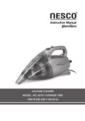 Nesco AVENGER 1000 Instruction Manual