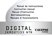Calypso Watches DIGITAL IKMD07133 NTR Instruction Manual