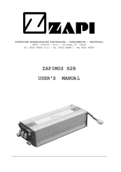 Zapi ZAPIMOS H2 96V 400A User Manual