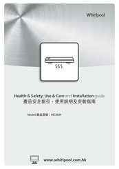 Whirlpool HE36W Health & Safety, Use & Care And Installation Manual