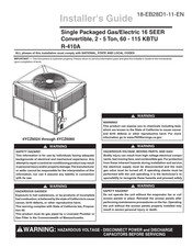 Trane 4YCZ6048 Installer's Manual