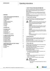 ebm-papst G2E140-AL40-01 Operating Instructions Manual
