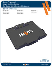 Havis DS-GTC-1001-3 Owner's Manual