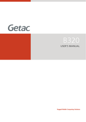 Getac 320GOBI3 User Manual