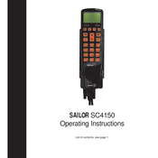 Iridium SAILOR SC4150 Operating Instructions Manual