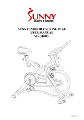 Sunny Health & Fitness SF-B1003 User Manual