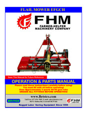 FHM Value Leader VL EFGCH 200 Operations & Parts Manual