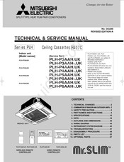 Mitsubishi Electric Mr.Slim PLH-P3AAH.UK Technical & Service Manual