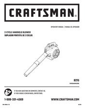 Craftsman B215 Operator's Manual