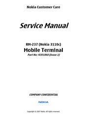 Nokia RM-237 Service Manual
