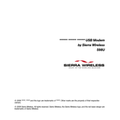 Sierra Wireless U598 Manual