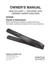 Farouk GF8269 Owner's Manual