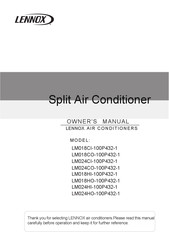 Lennox LM018CO-100P432-1 Owner's Manual