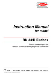 Radiant RK 34/B Ekobox Instruction Manual