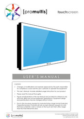 PROMULTIS Tab Boxtop Series User Manual