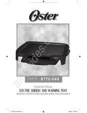 Oster 5770-049 Instruction Manual