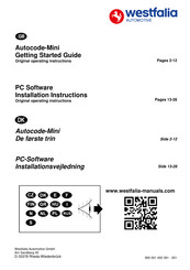 Westfalia Automotive Autocode-Mini Getting Started Manual