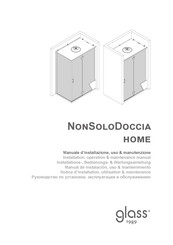 GLÄSS NONSOLODOCCIA HOME Installation, Operation & Maintenance Manual