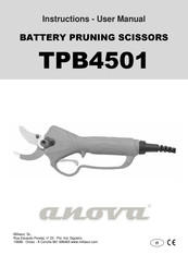 Anova TPB4501 Instructions & User's Manual