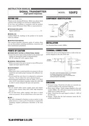 M-System 10VF2 Instruction Manual