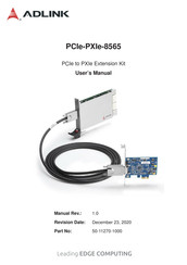 ADLINK Technology PCIe-PXIe-8565 User Manual