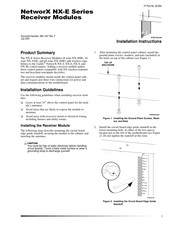 NetworX NX-416E Installation Instructions Manual