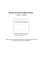 Axia KAS3UTUE-12A Owner's Manual