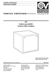 Vortice CF Instruction Booklet