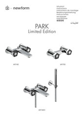 newform PARK Limited Edition 69740C Instructions Manual