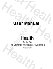 Health TMED900 Series User Manual
