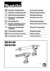 Makita BCG140 Instruction Manual