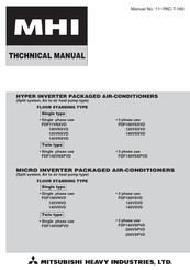 Mitsubishi Electric FDF125VSXVD Technical Manual