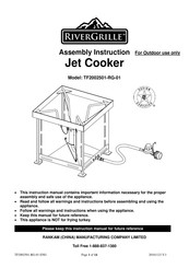 RiverGrille TF2002501-RG-01 Assembly Instruction Manual