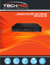 Techpro NVR-ELE16C-4K User Manual
