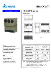 Delta HEX150PB Series Instruction Manual