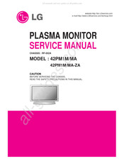 LG 42PM1MA Service Manual