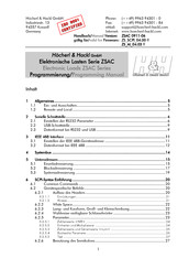 Höcherl & Hackl ZSAC Series Programming Manual