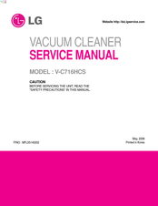 LG V-C716HCS Service Manual