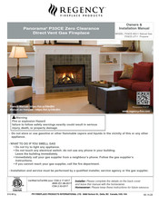 Regency Panorama P36DE Owners & Installation Manual