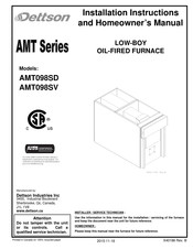 Dettson AMT098SV Installation Instructions And Homeowner's Manual