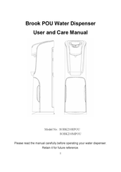 Brook SOBK210MPOU User And Care Manual