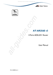 Allied Telesis AT-AR256E User Manual