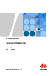 Huawei BTS3902E WCDMA Hardware Description